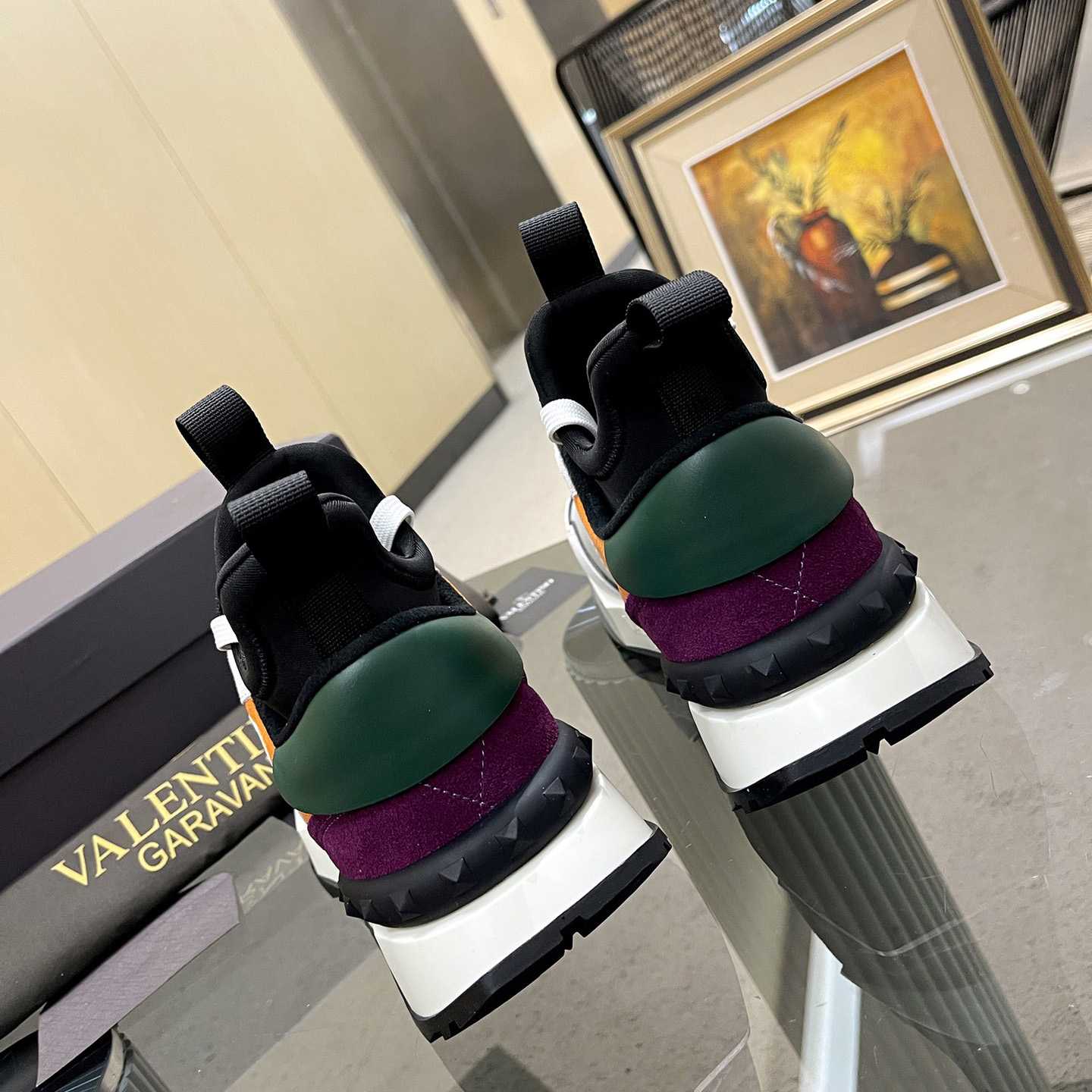 Valenti Netrunner Fabric And Suede Sneaker - DopestKickz