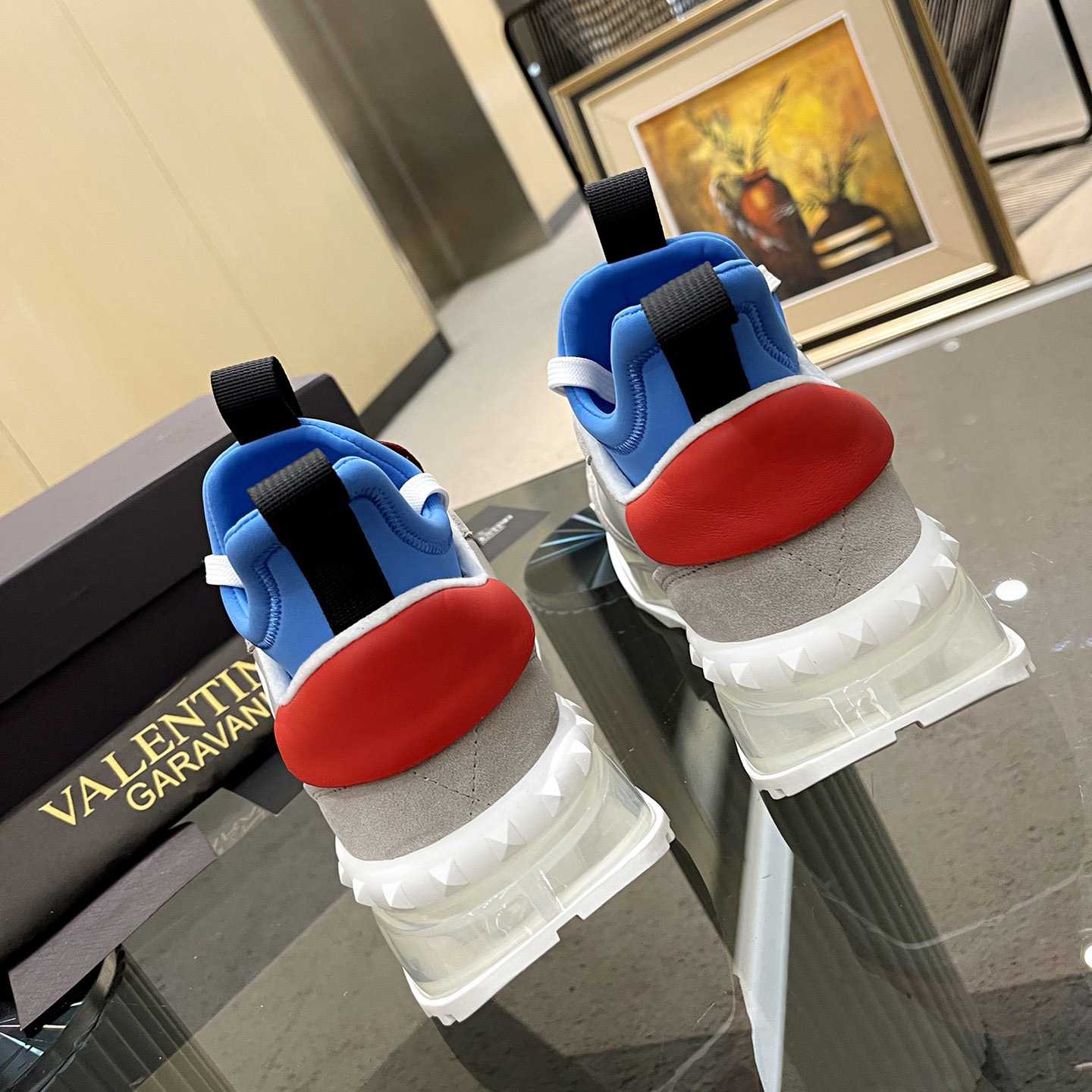 Valenti  Netrunner Fabric And Suede Sneaker - DopestKickz