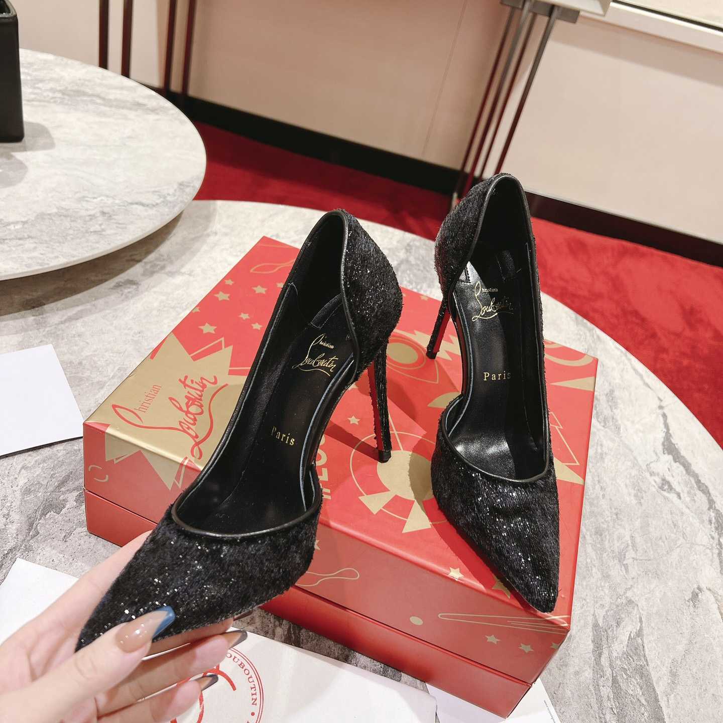 Christian Louboutin Iriza Pump   100mm - DopestKickz