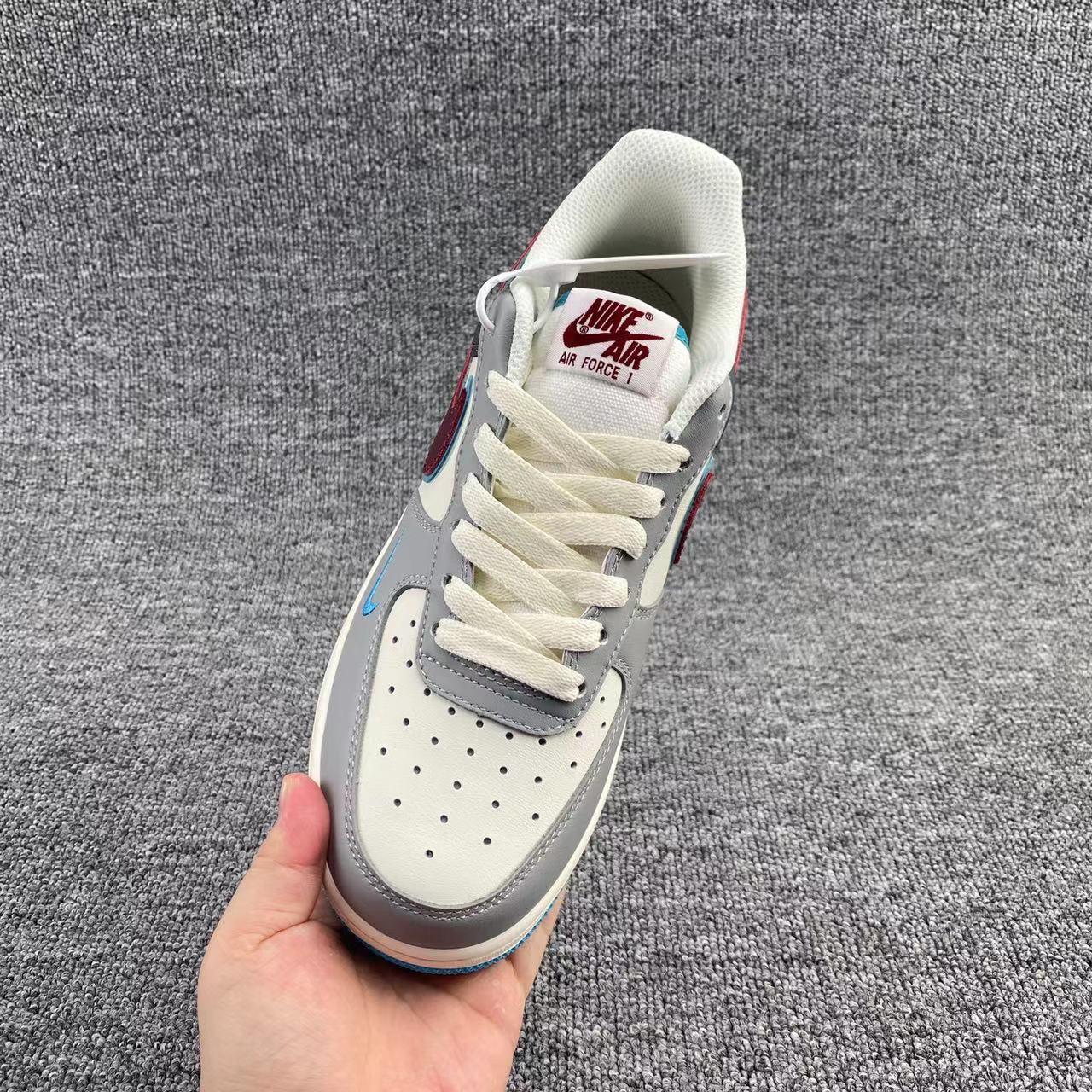 Nike Air Force 1'07 Low “Rouge” Sneaker    LJ8822-666 - DopestKickz