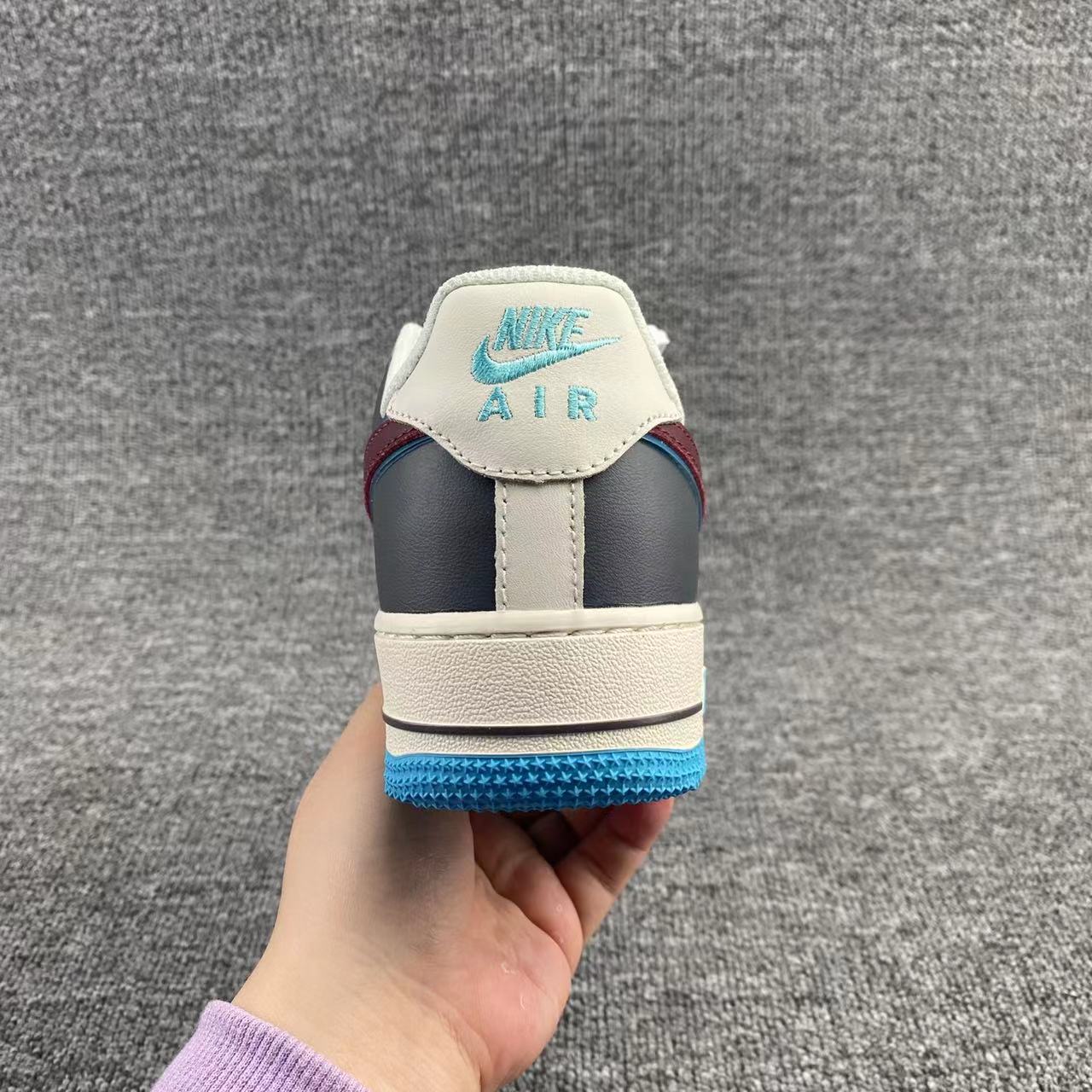 Nike Air Force 1'07 Low “Rouge” Sneaker    LJ8822-666 - DopestKickz