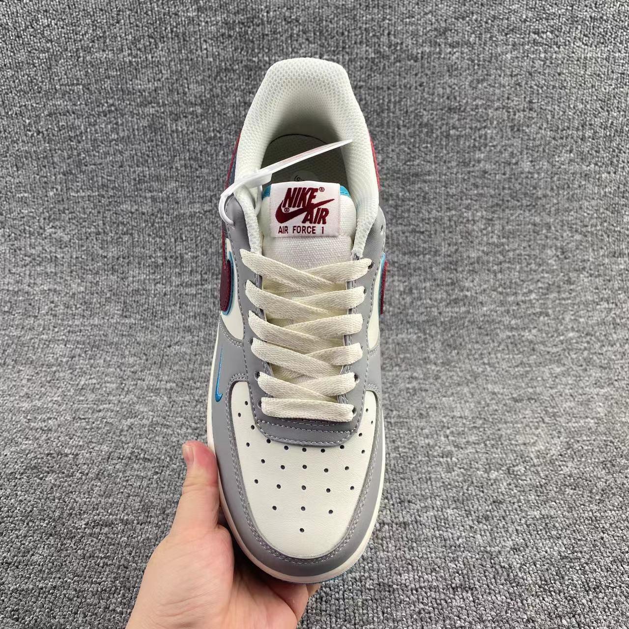 Nike Air Force 1'07 Low “Rouge” Sneaker    LJ8822-666 - DopestKickz