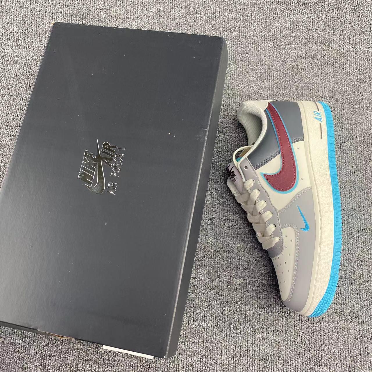 Nike Air Force 1'07 Low “Rouge” Sneaker    LJ8822-666 - DopestKickz