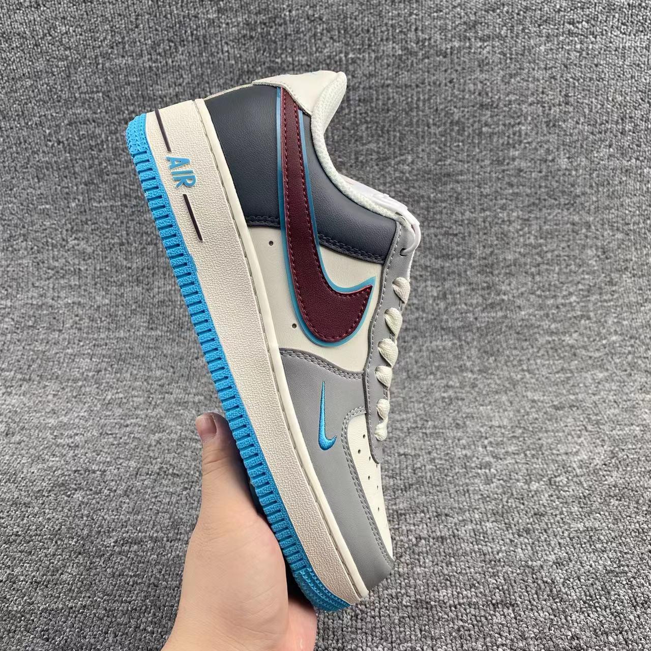 Nike Air Force 1'07 Low “Rouge” Sneaker    LJ8822-666 - DopestKickz