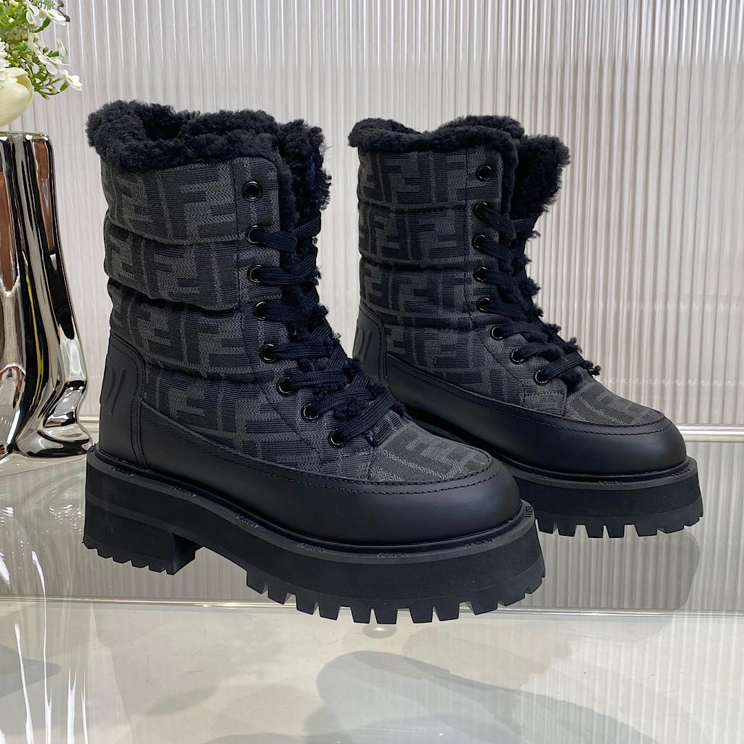 Fendi Biker Boots - DopestKickz