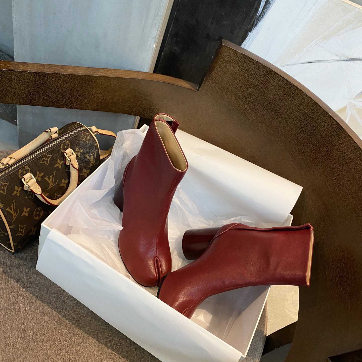 Maison Margiela Tabi Ankle Boots - DopestKickz