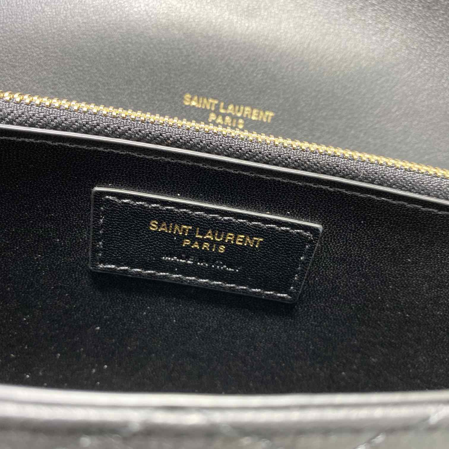 Saint Laurent Gaby Mini Satchel In Quilted Lambskin - DopestKickz