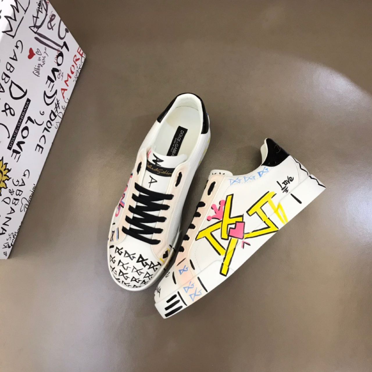 Dolce & Gabbana Limited Edition Portofino Sneakers - DopestKickz