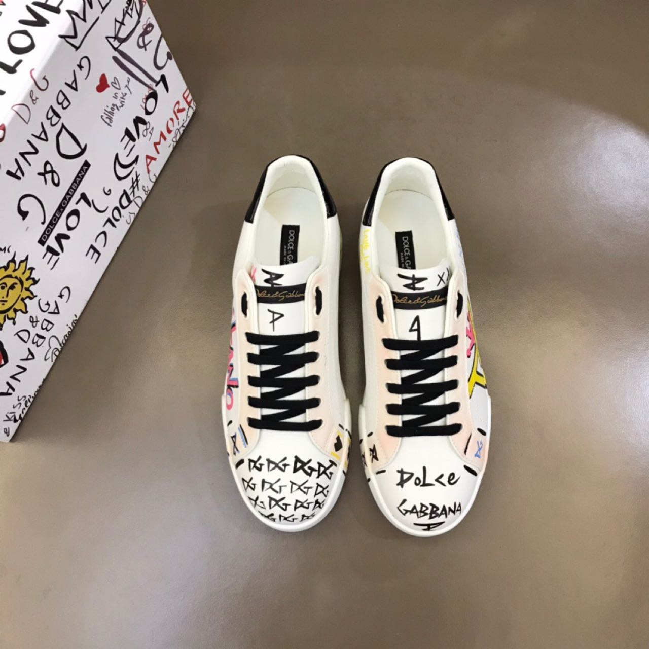 Dolce & Gabbana Limited Edition Portofino Sneakers - DopestKickz