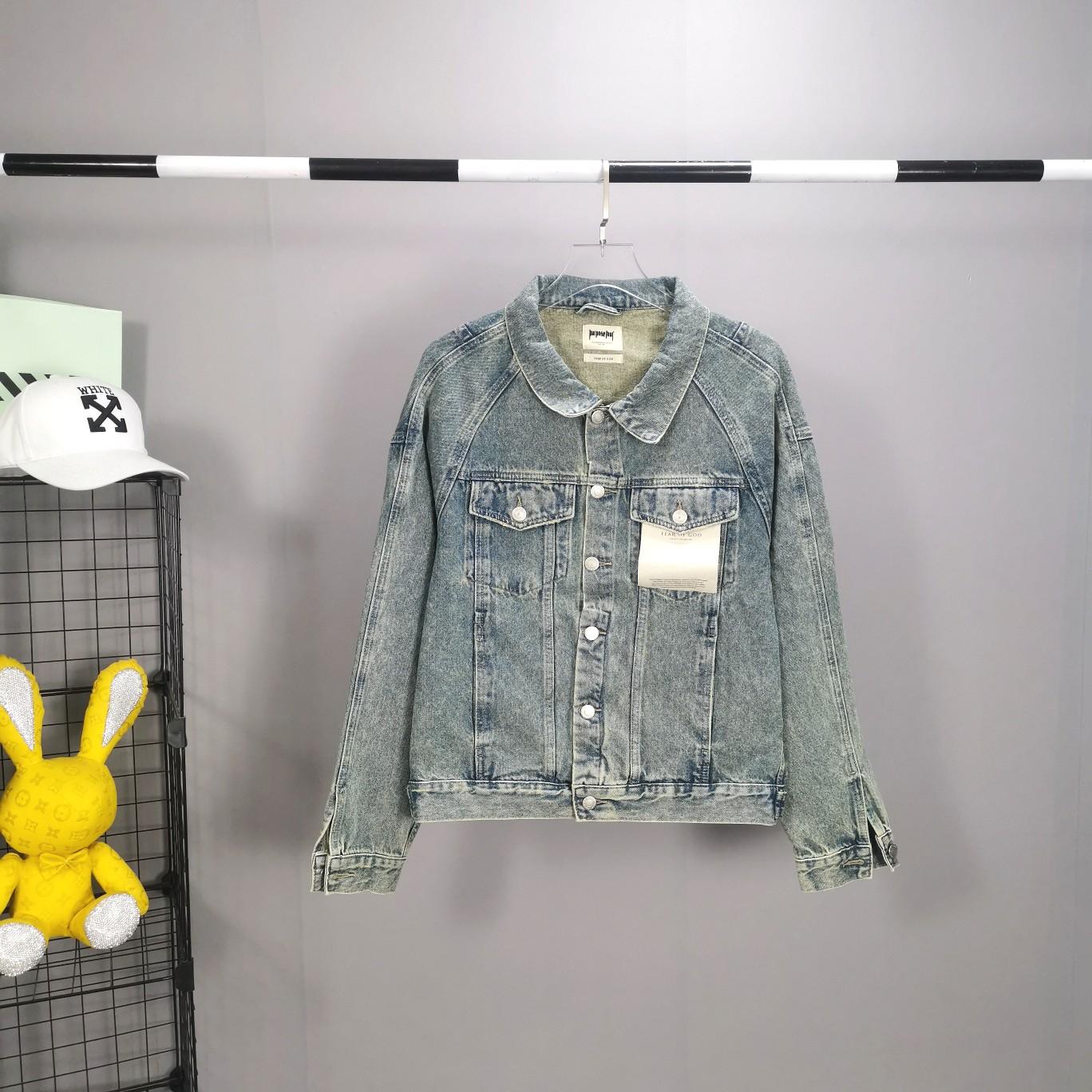 Fear Of God Fog Denim Jacket - DopestKickz