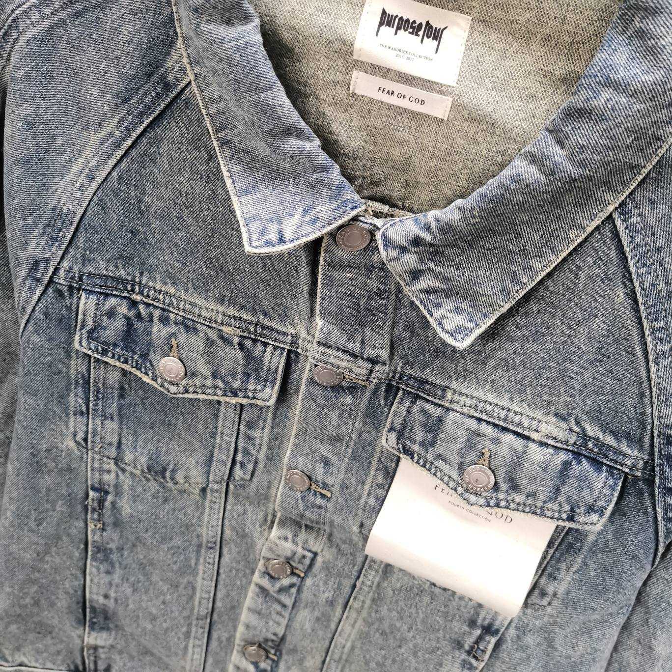 Fear Of God Fog Denim Jacket - DopestKickz