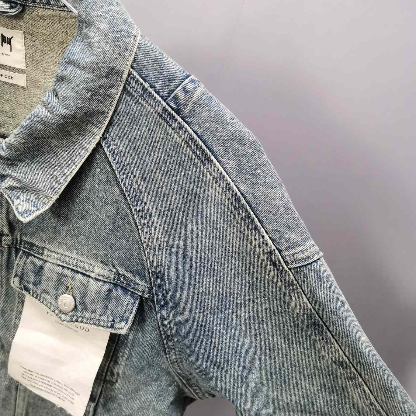 Fear Of God Fog Denim Jacket - DopestKickz