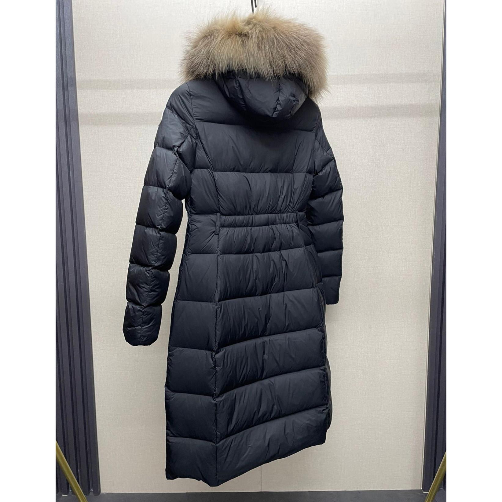 Moncler Boedic Long Down Jacket - DopestKickz