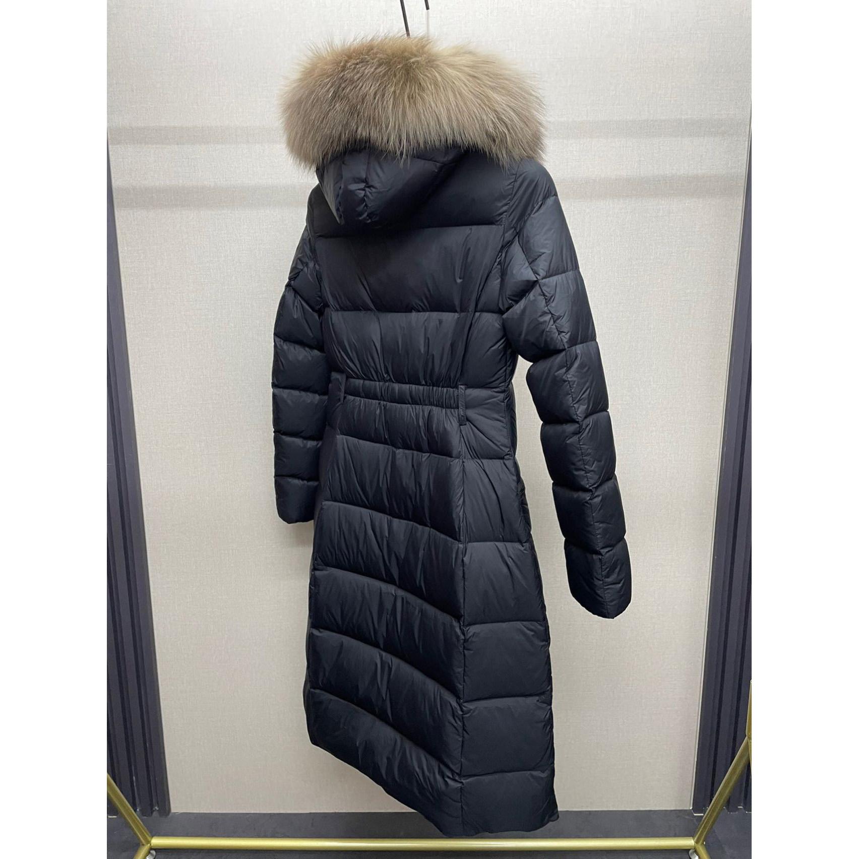 Moncler Boedic Long Down Jacket - DopestKickz