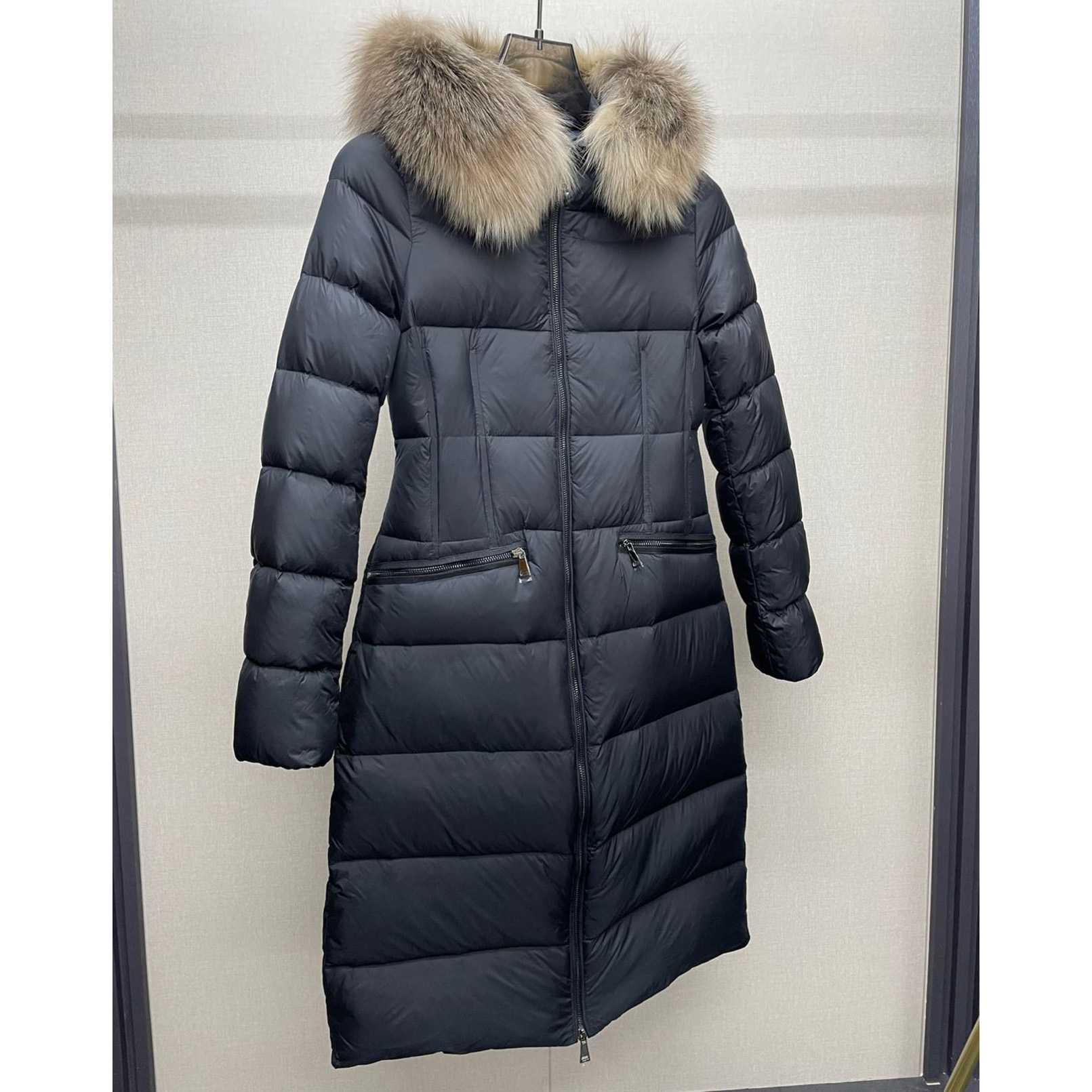 Moncler Boedic Long Down Jacket - DopestKickz