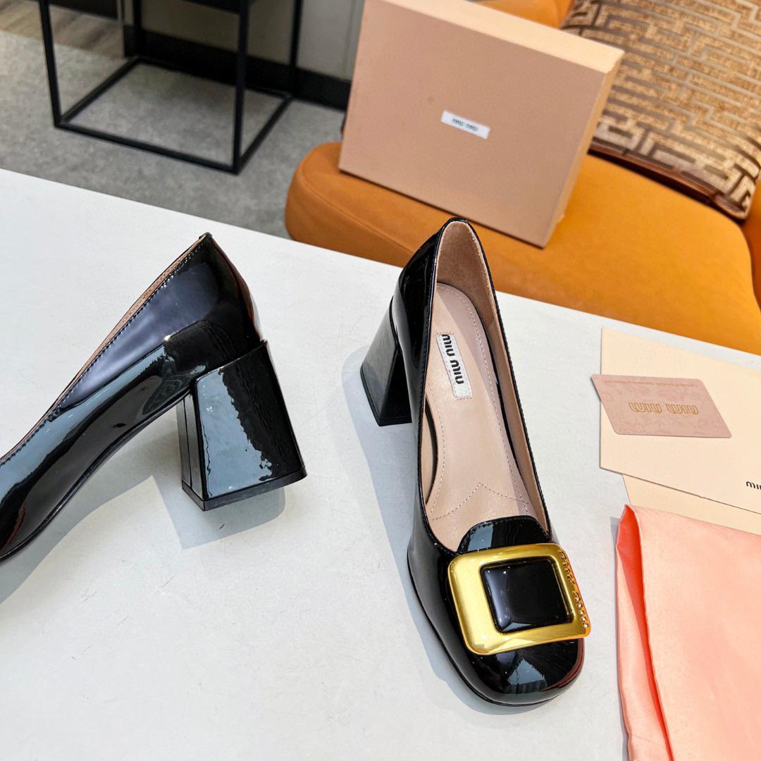 Miu Miu Patent Leather Pumps - DopestKickz