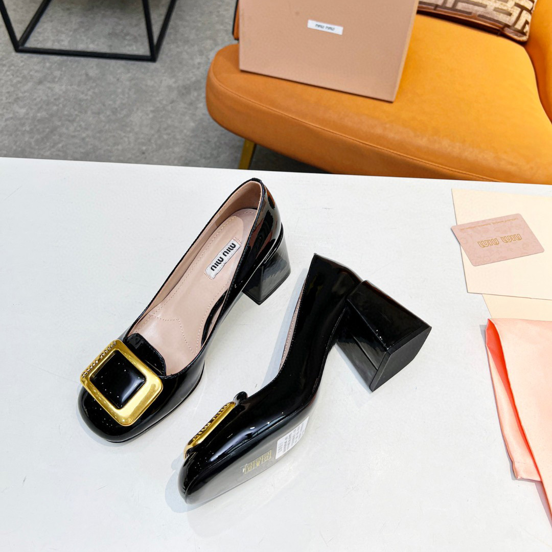 Miu Miu Patent Leather Pumps - DopestKickz