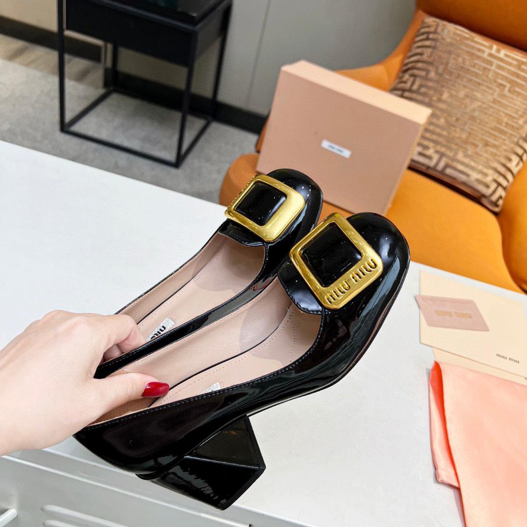 Miu Miu Patent Leather Pumps - DopestKickz