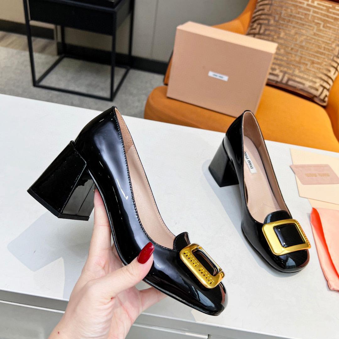 Miu Miu Patent Leather Pumps - DopestKickz