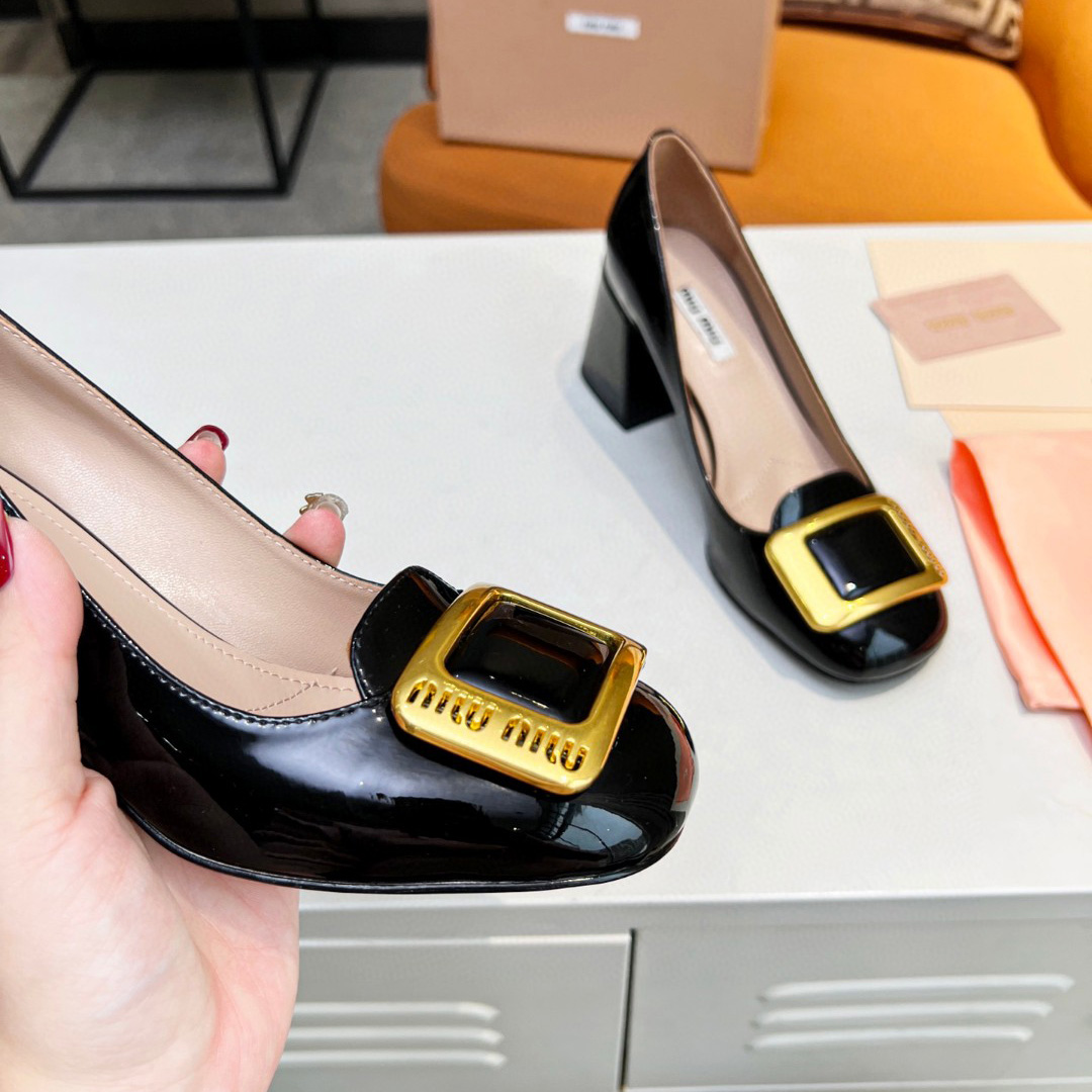 Miu Miu Patent Leather Pumps - DopestKickz