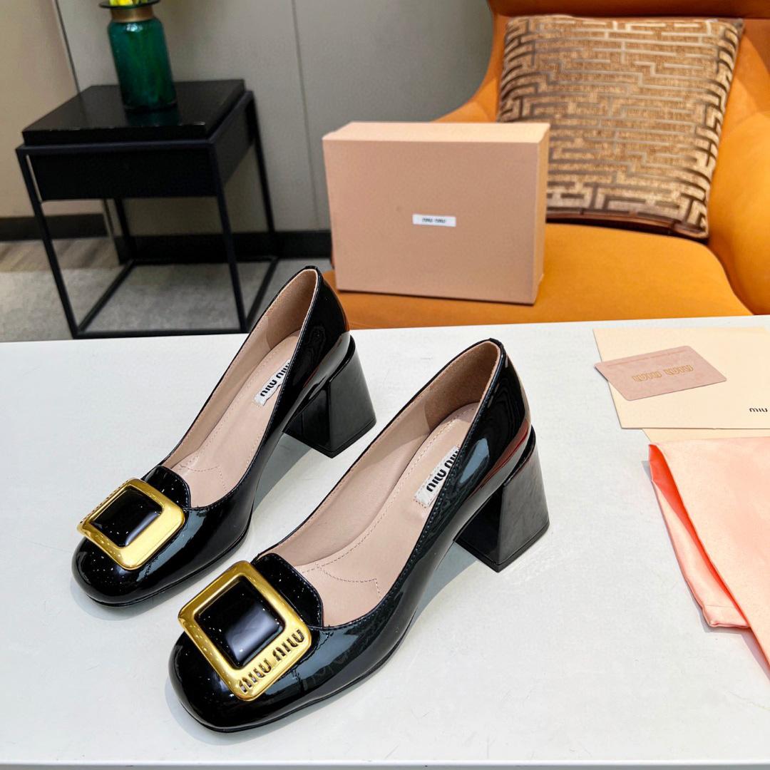 Miu Miu Patent Leather Pumps - DopestKickz