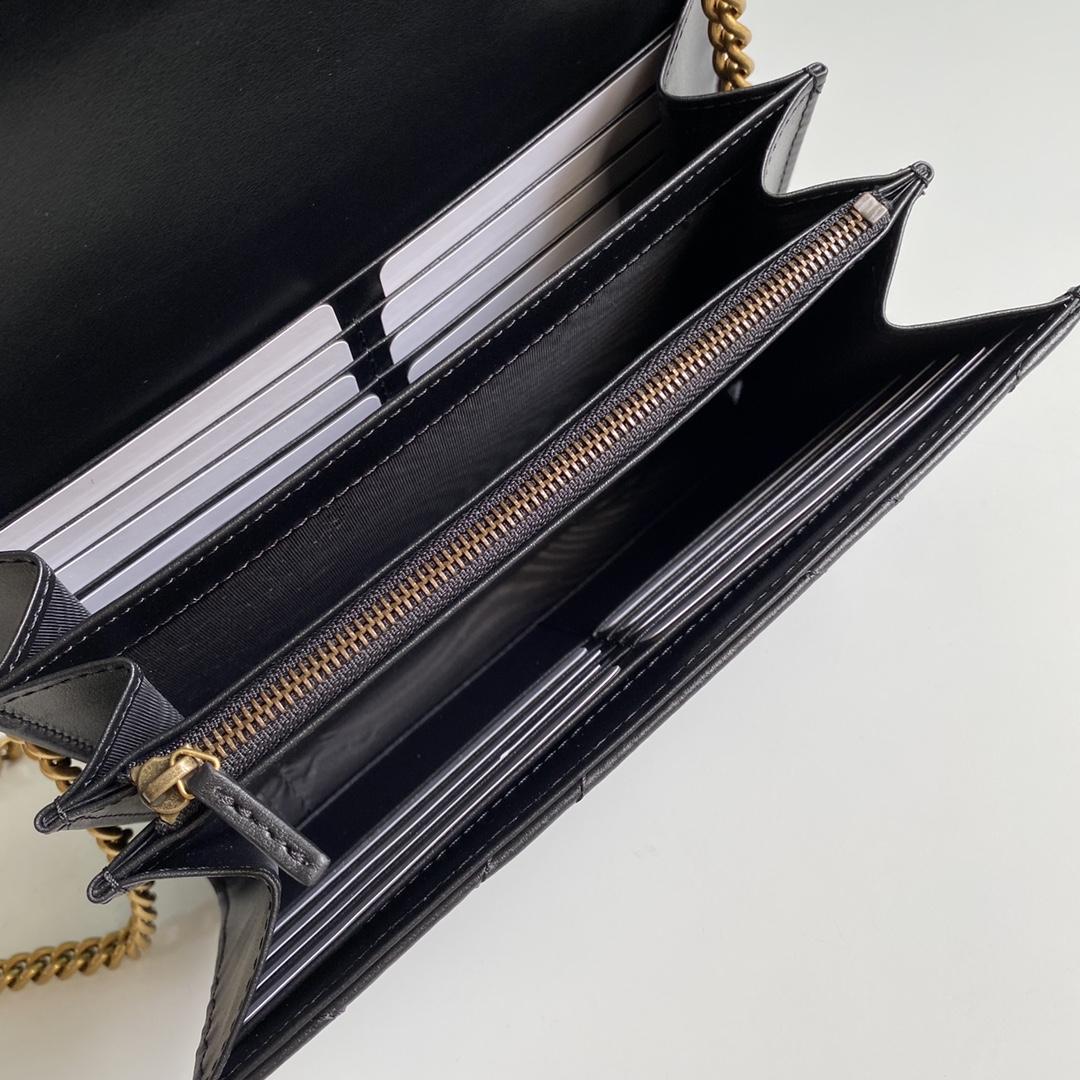 Gucci Leather Shoulder Bag(20-13-6cm)   474575 - DopestKickz