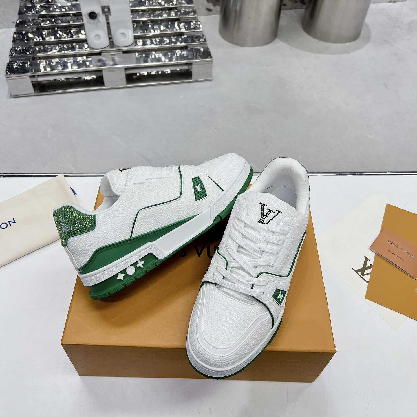 Louis Vuitton LV Trainer Sneaker          1AARLO - DopestKickz