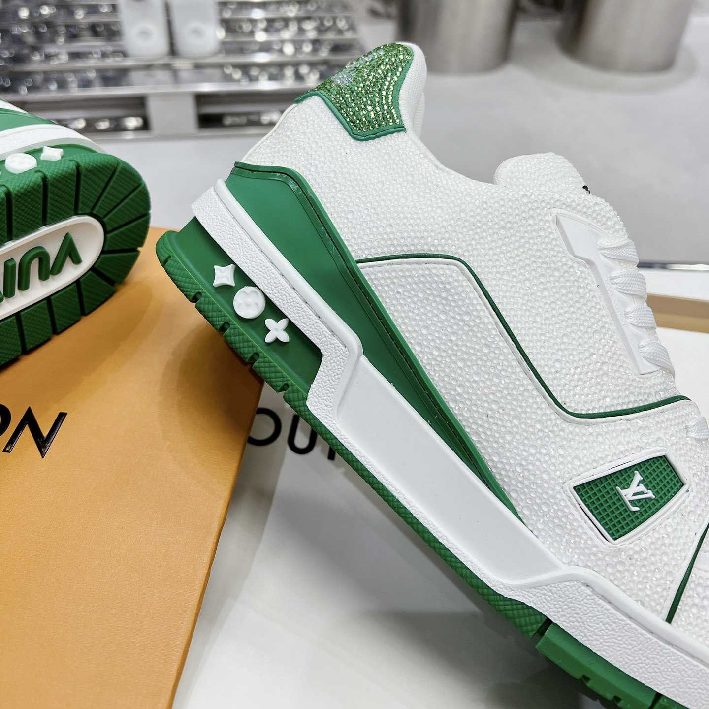 Louis Vuitton LV Trainer Sneaker          1AARLO - DopestKickz