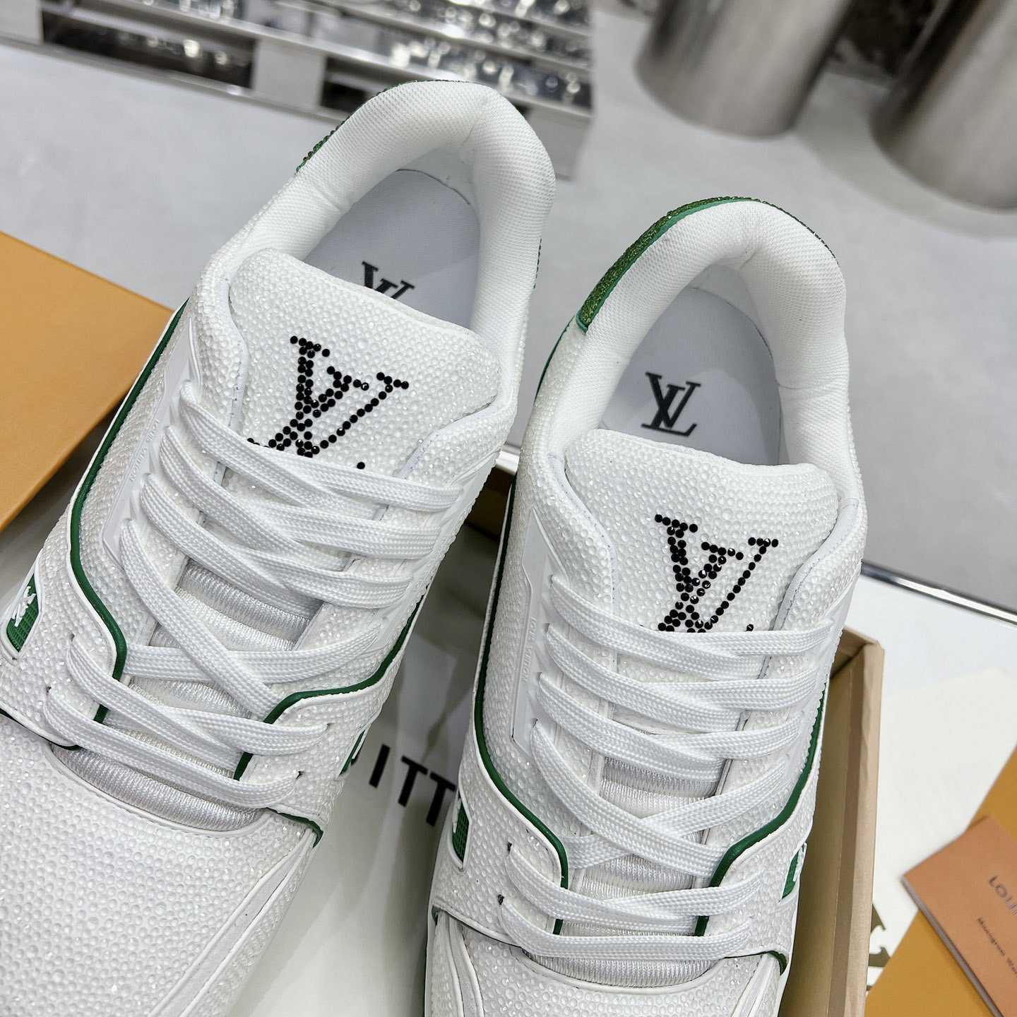 Louis Vuitton LV Trainer Sneaker          1AARLO - DopestKickz