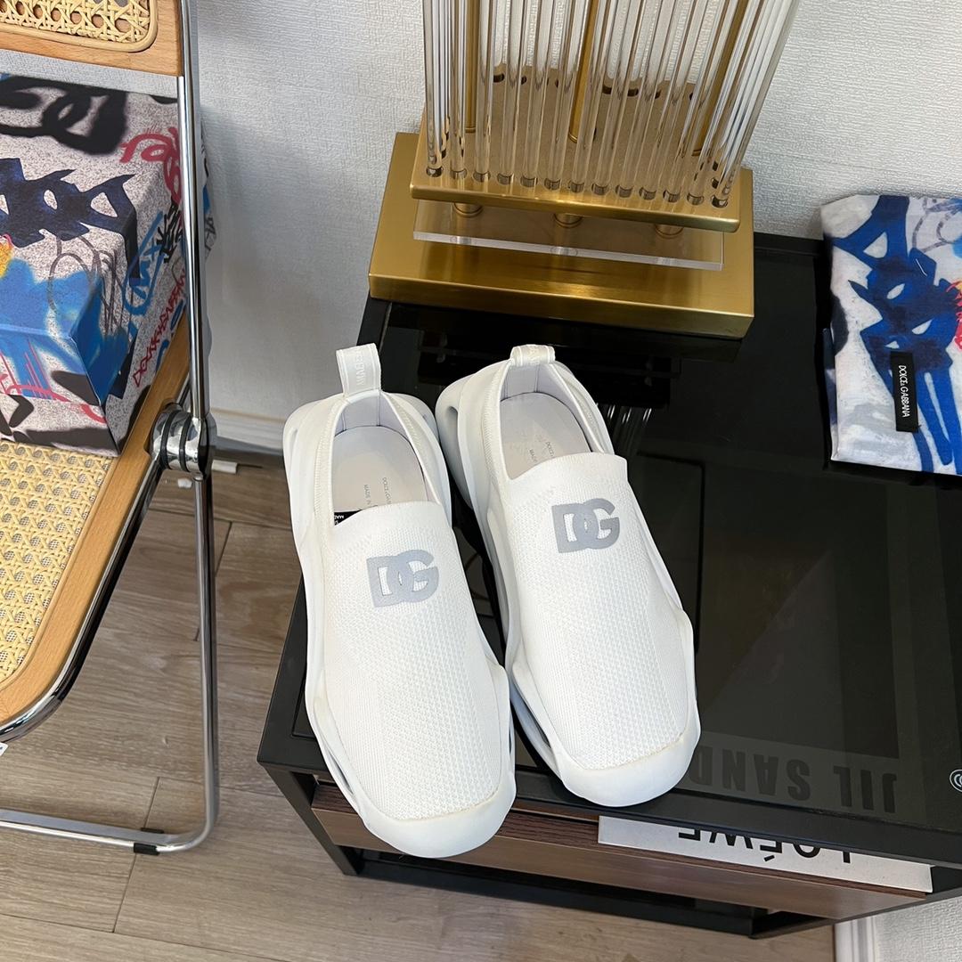 Dolce & Gabbana Stretch Mesh Wave Sneakers - DopestKickz