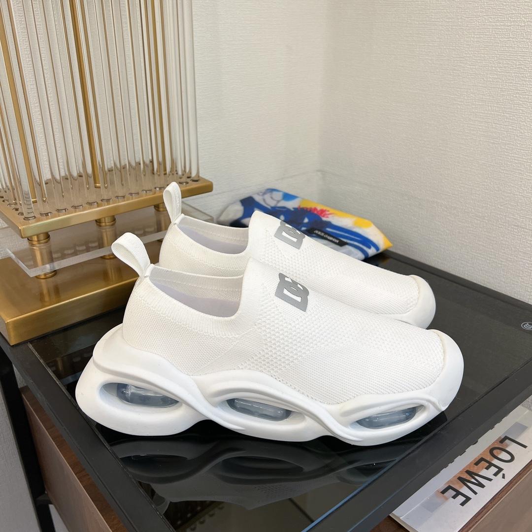 Dolce & Gabbana Stretch Mesh Wave Sneakers - DopestKickz