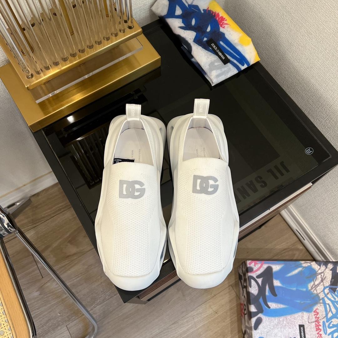 Dolce & Gabbana Stretch Mesh Wave Sneakers - DopestKickz