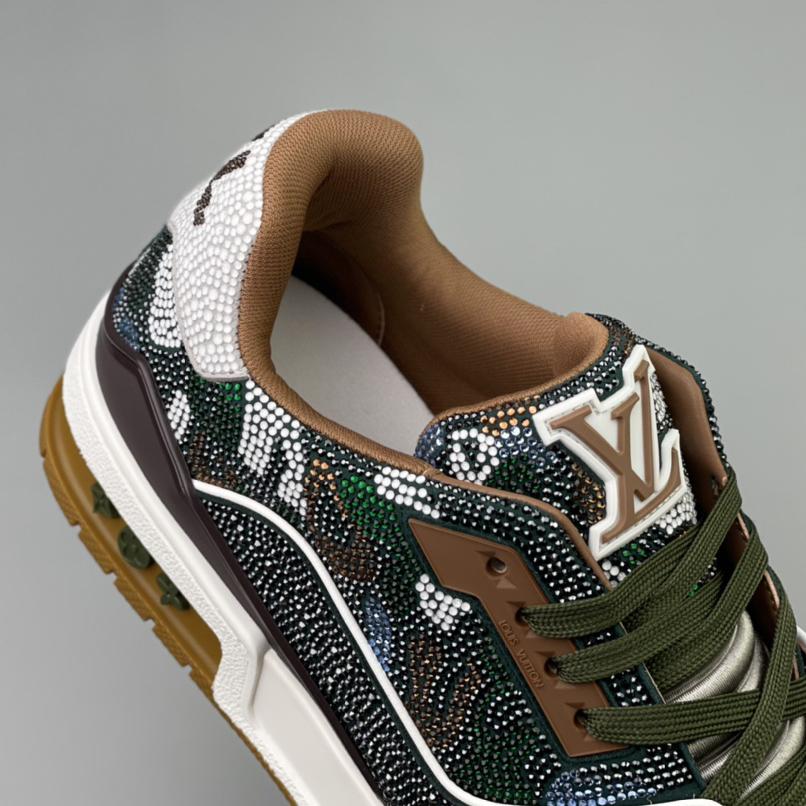 Louis Vuitton LV Trainer Sneaker    (Upon UK Size)   1AARH2 - DopestKickz