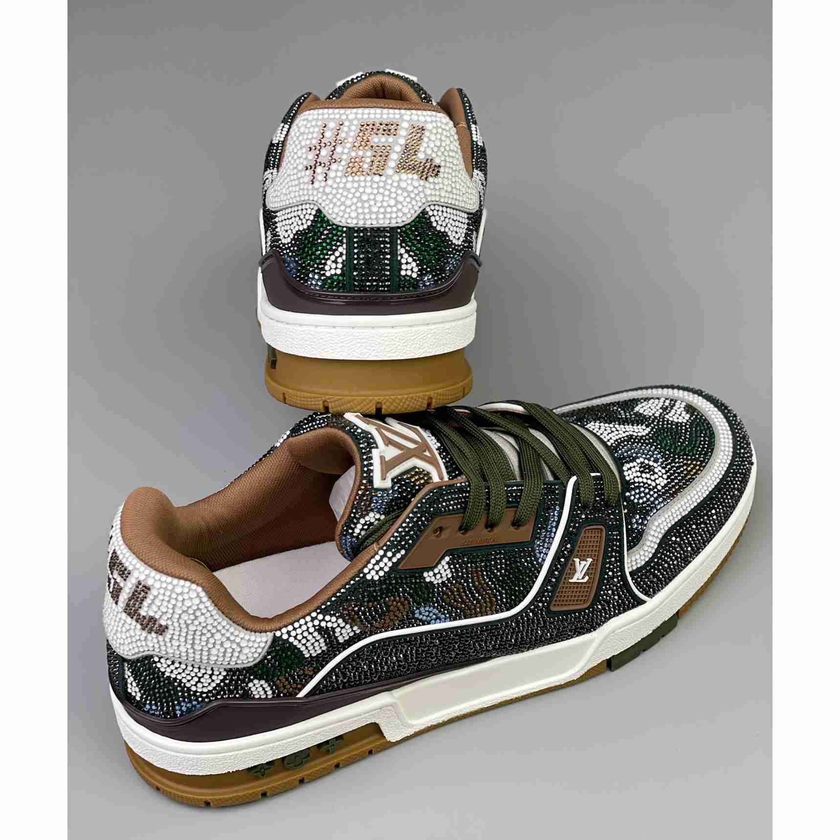 Louis Vuitton LV Trainer Sneaker    (Upon UK Size)   1AARH2 - DopestKickz