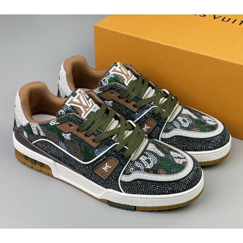Louis Vuitton LV Trainer Sneaker    (Upon UK Size)   1AARH2 - DopestKickz