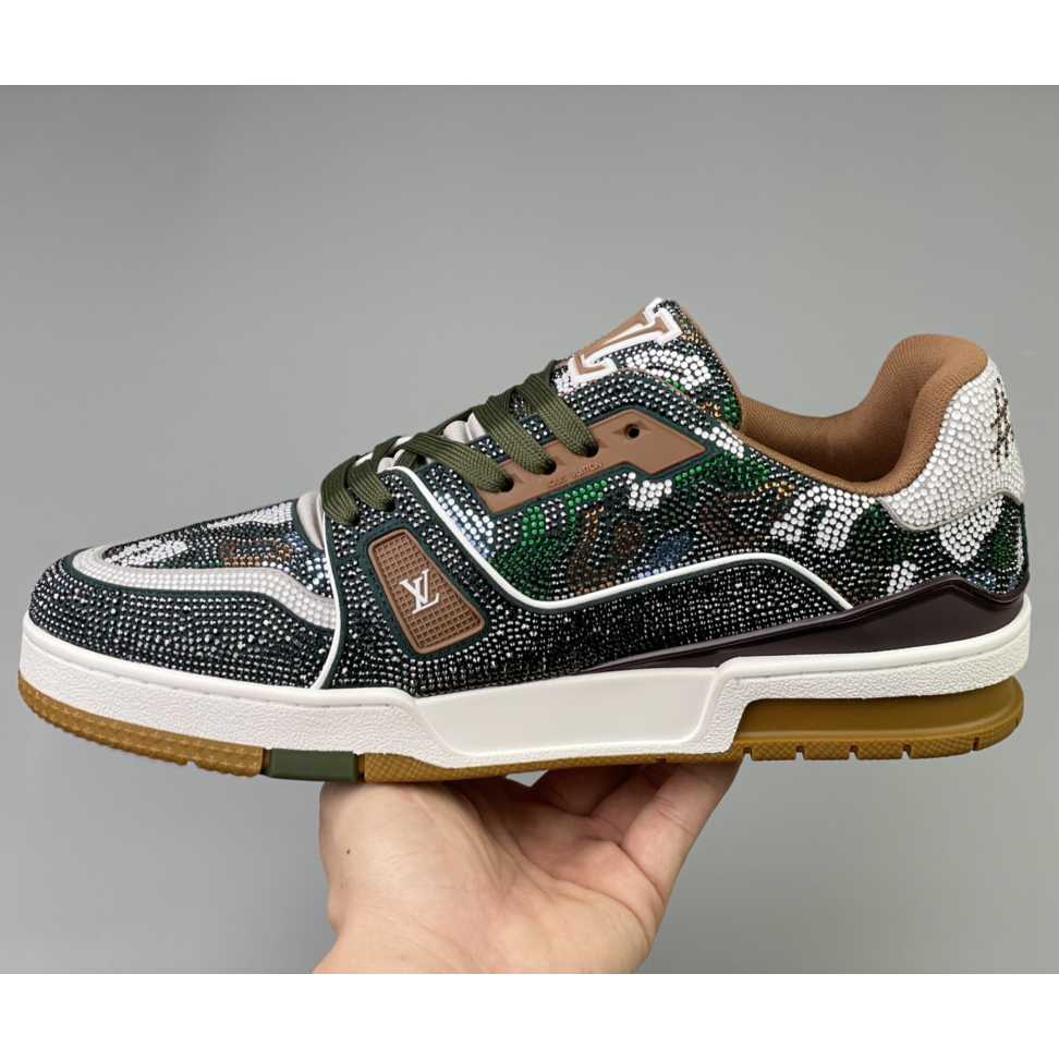 Louis Vuitton LV Trainer Sneaker    (Upon UK Size)   1AARH2 - DopestKickz
