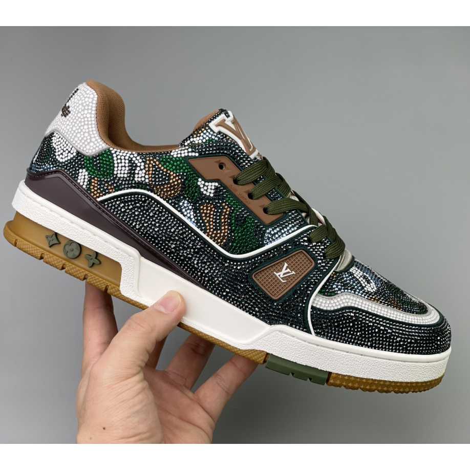 Louis Vuitton LV Trainer Sneaker    (Upon UK Size)   1AARH2 - DopestKickz