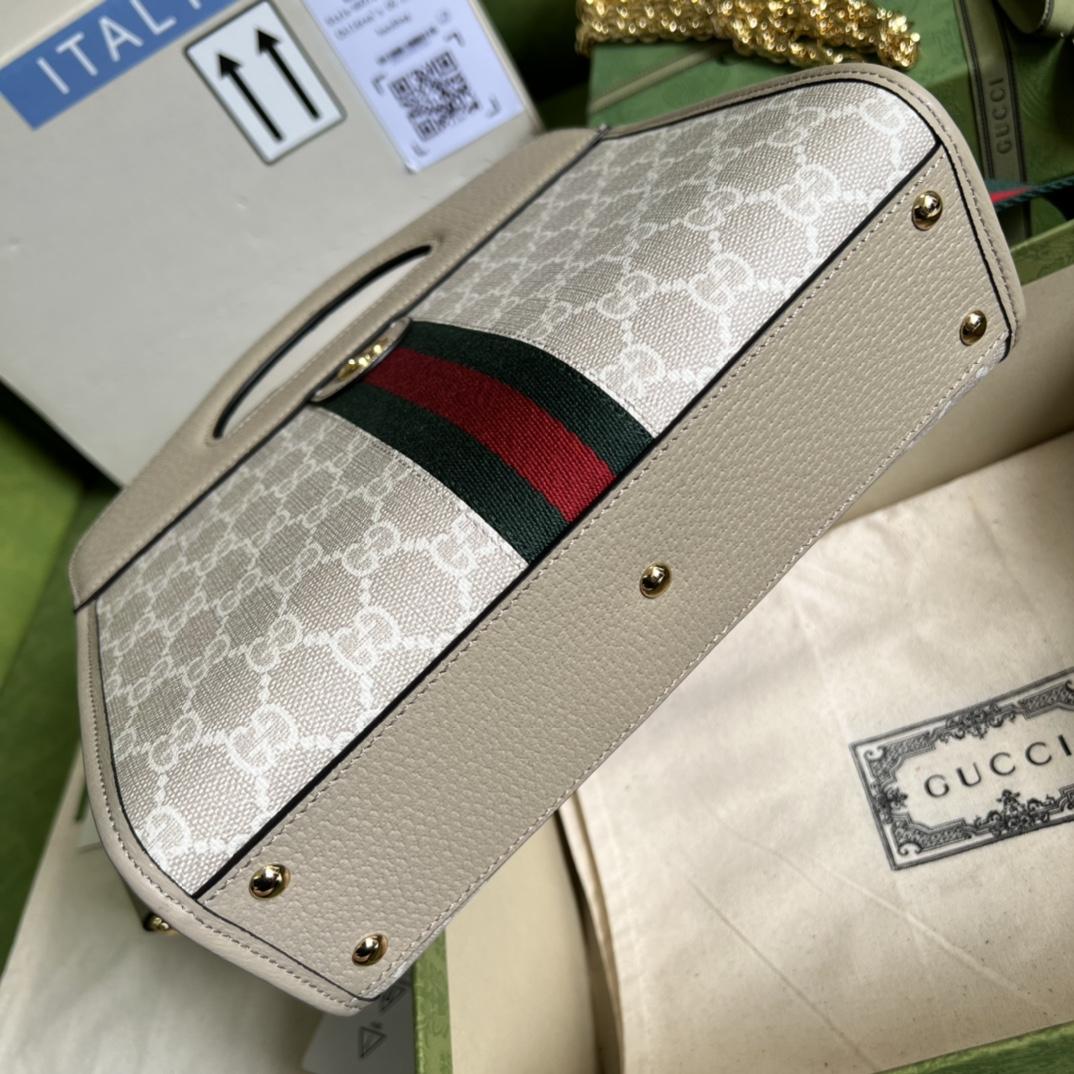 Gucci Ophidia GG Small Tote(25.5-19-10cm) - DopestKickz