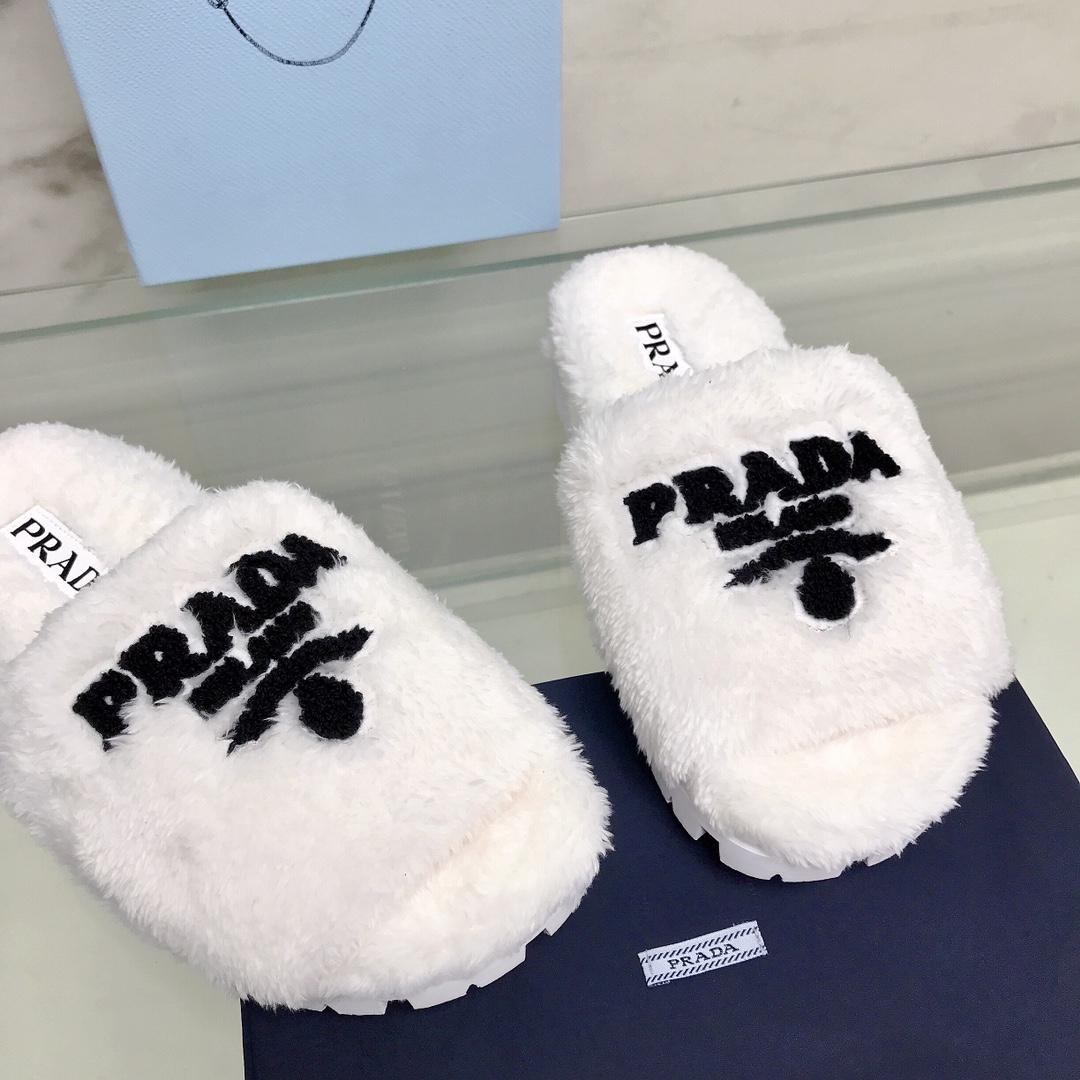 Prada Terry Cloth Slides - DopestKickz