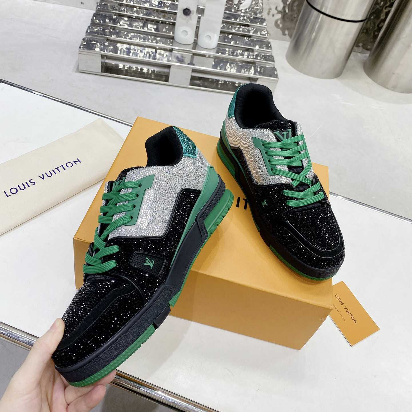 Louis Vuitton LV Trainer Sneaker        - DopestKickz