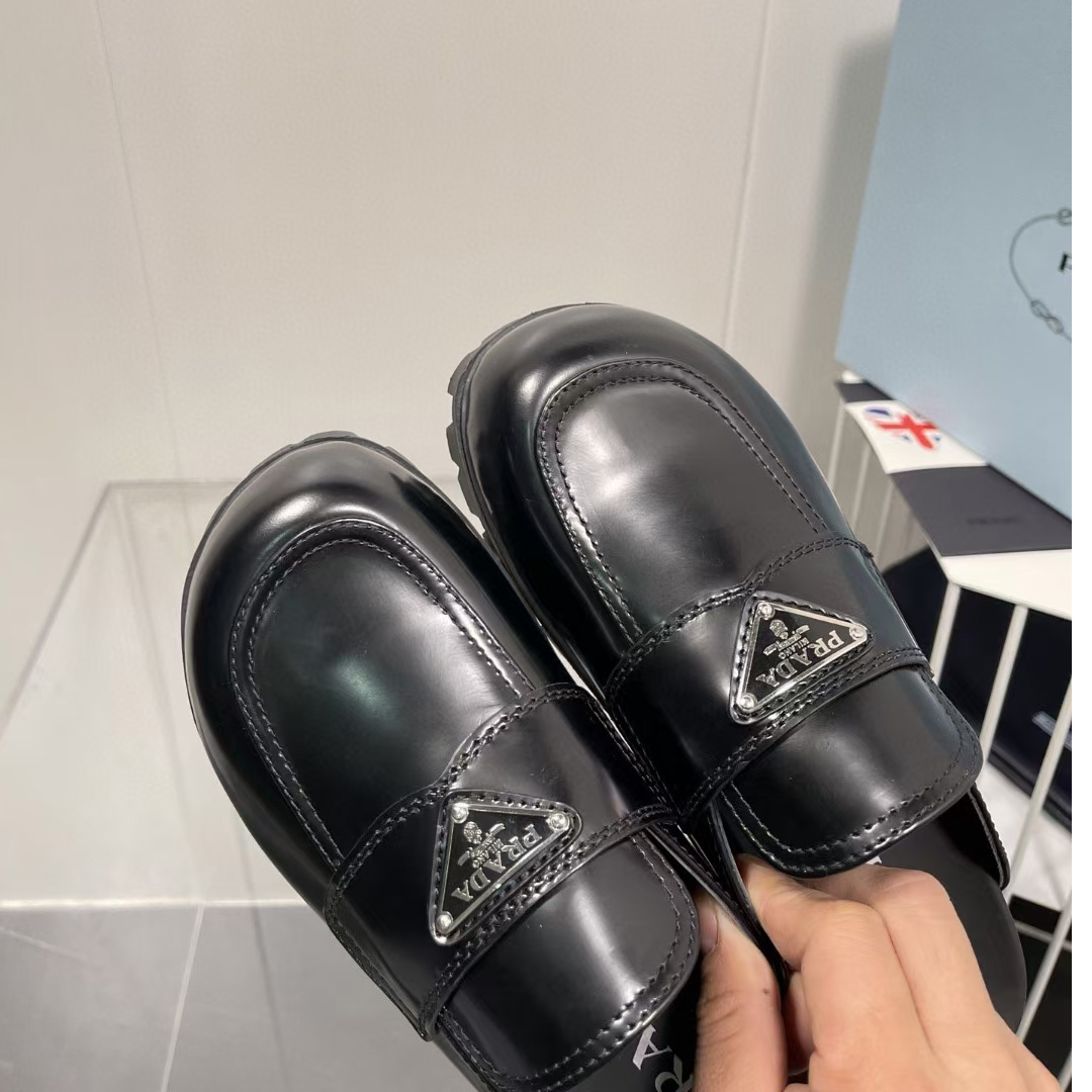 Prada Leather Sabots - DopestKickz