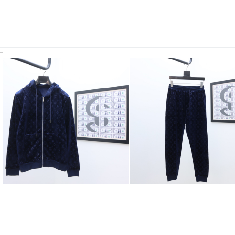 Louis Vuitton Zipped Track Hoodie & Track Pants - DopestKickz