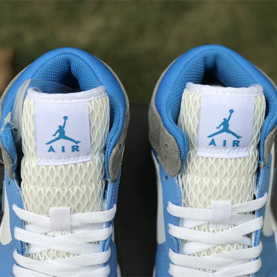 Air Jordan 1 Mid “University Blue” Sneaker    DX9276-100 - DopestKickz