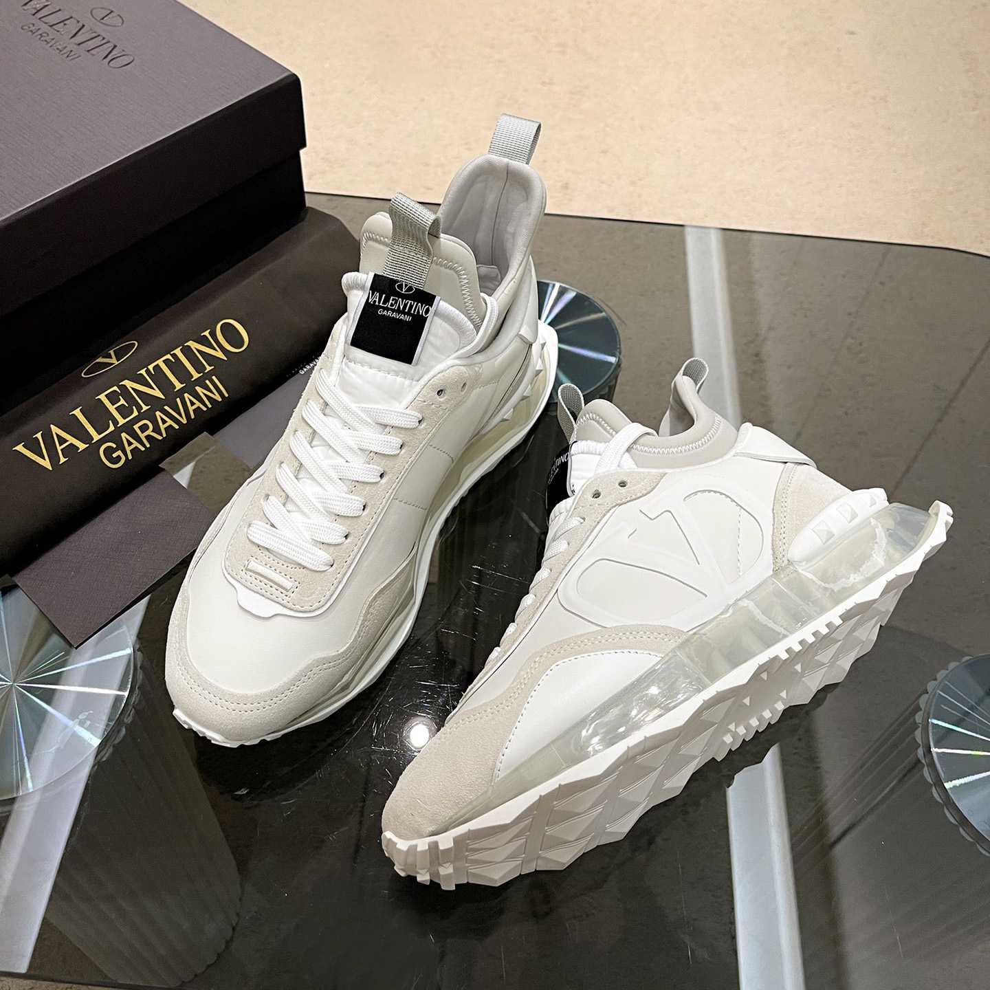 Valenti Netrunner Fabric And Suede Sneaker - DopestKickz