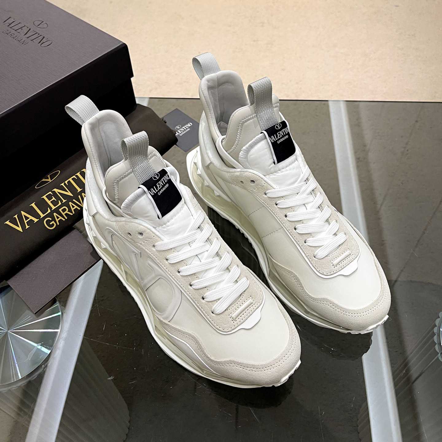 Valenti Netrunner Fabric And Suede Sneaker - DopestKickz