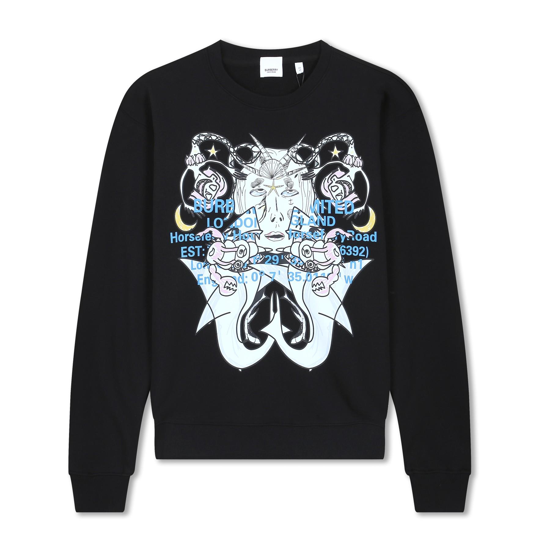 Burberry Cotton Sweatshirt - DopestKickz