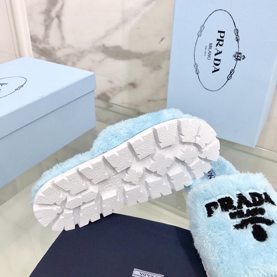 Prada Terry Cloth Slides - DopestKickz