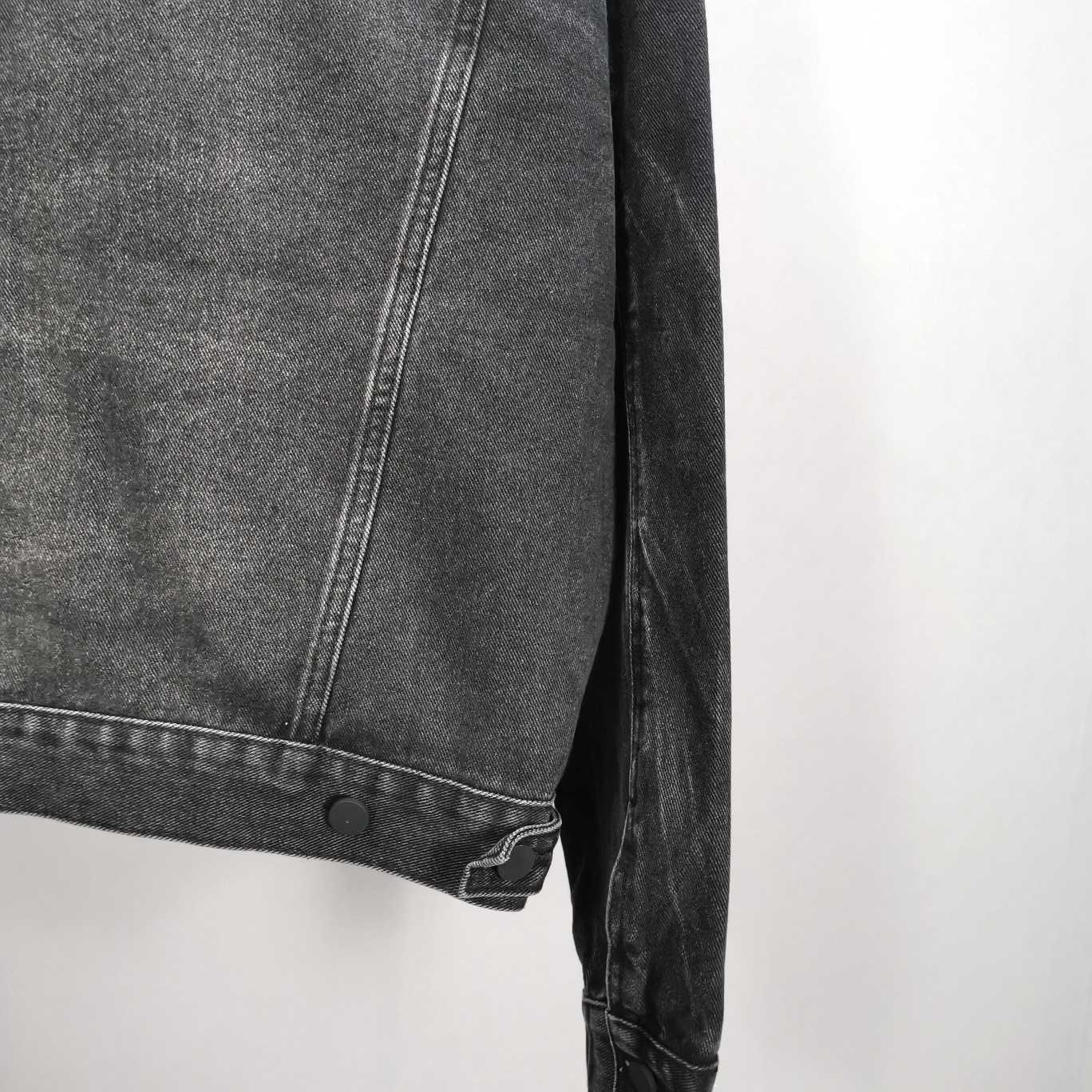 Essential Oversized Jacket In Black - DopestKickz