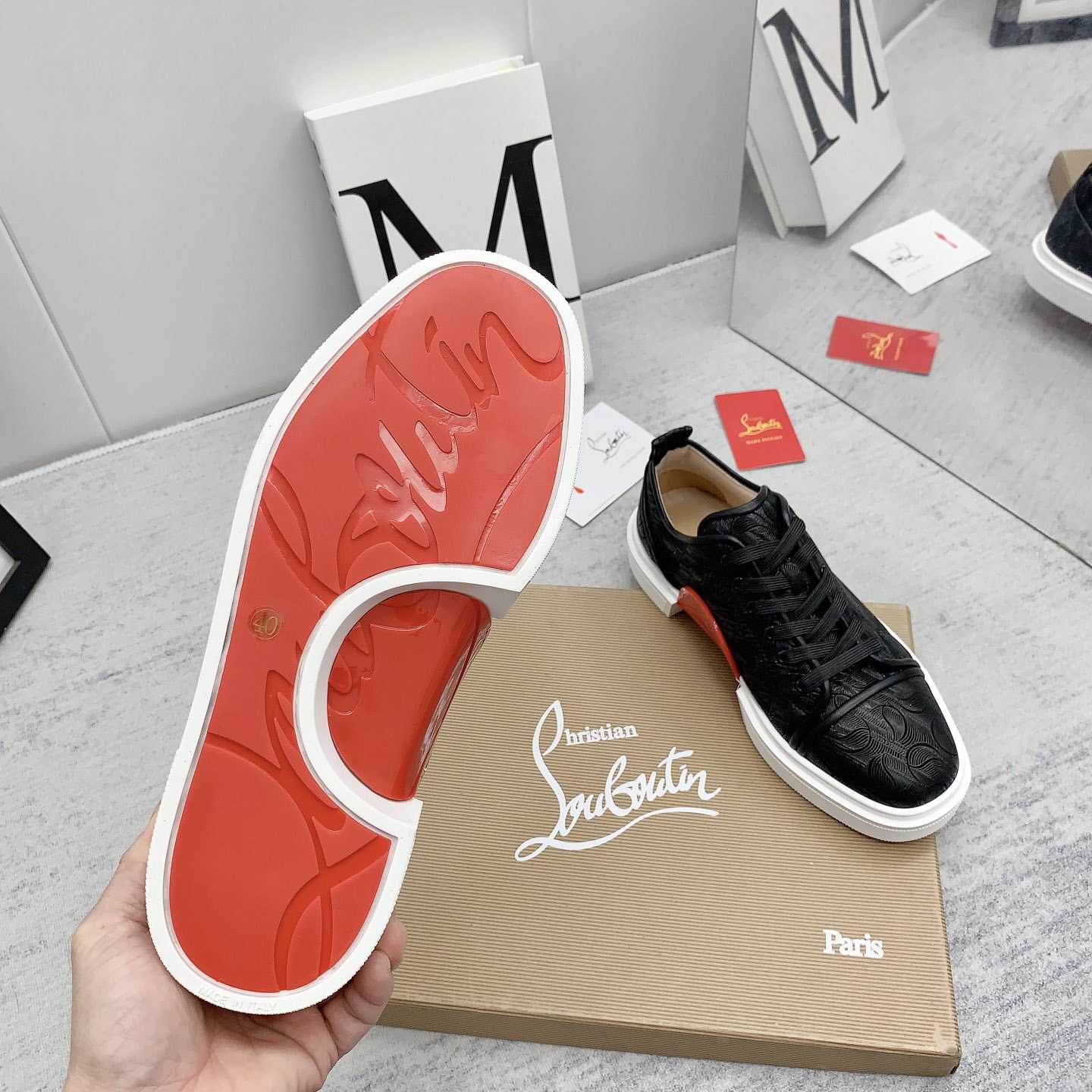 Christian Louboutin Adolon Junior Sneaker  - DopestKickz