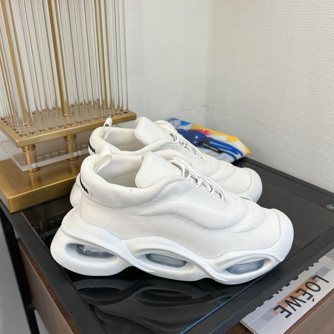 Dolce & Gabbana Fabric Wave Sneakers - DopestKickz